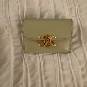 Celine card case wallet